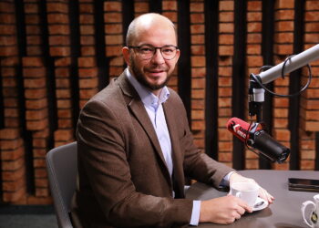 ROZMOWA DNIA. Michał Braun, dyrektor Narodowego Instytutu Wolności - Radio Kielce 17.03.2026. Rozmowa Dnia. Na zdjęciu: Michał Braun -dyrektor Narodowego Instytutu Wolności - Centrum Rozwoju Społeczeństwa Obywatelskiego / Fot. Wiktor Taszłow - Radio Kielce