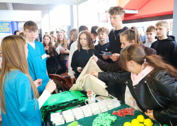 19.03.2026. Kielce. Targi Kielce. Wydarzenie edukacyjne „Fach w ręku – to się opłaca” / Fot. Wiktor Taszłow - Radio Kielce