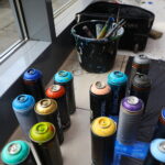 Graffiti towarzyszy nowej wystawie - Radio Kielce