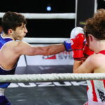 20.03.2026. Kielce. Polska Liga Boksu. WKB Rushh Kielce vs CKB Potężnie Ciechocinek / Fot. Wiktor Taszłow - Radio Kielce