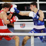 20.03.2026. Kielce. Polska Liga Boksu. WKB Rushh Kielce vs CKB Potężnie Ciechocinek / Fot. Wiktor Taszłow - Radio Kielce