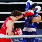 20.03.2026. Kielce. Polska Liga Boksu. WKB Rushh Kielce vs CKB Potężnie Ciechocinek / Fot. Wiktor Taszłow - Radio Kielce