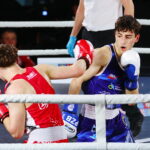 20.03.2026. Kielce. Polska Liga Boksu. WKB Rushh Kielce vs CKB Potężnie Ciechocinek / Fot. Wiktor Taszłow - Radio Kielce