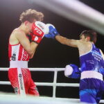 20.03.2026. Kielce. Polska Liga Boksu. WKB Rushh Kielce vs CKB Potężnie Ciechocinek / Fot. Wiktor Taszłow - Radio Kielce