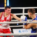 20.03.2026. Kielce. Polska Liga Boksu. WKB Rushh Kielce vs CKB Potężnie Ciechocinek / Fot. Wiktor Taszłow - Radio Kielce