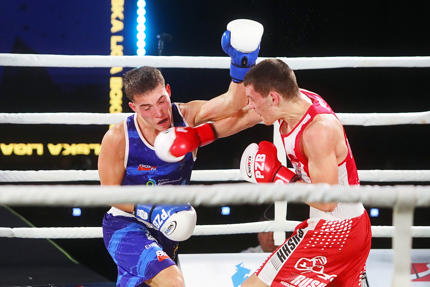 Kielce. Polska Liga Boksu. WKB Rushh Kielce vs CKB Potężnie Ciechocinek