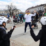 21.03.2026. Kielce. Rowerowa inauguracja wiosny / Fot. Wiktor Taszłow - Radio Kielce