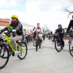 21.03.2026. Kielce. Rowerowa inauguracja wiosny / Fot. Wiktor Taszłow - Radio Kielce