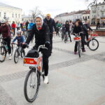 21.03.2026. Kielce. Rowerowa inauguracja wiosny / Fot. Wiktor Taszłow - Radio Kielce