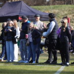 22.03.2026. Kielce. Stadion Orląt Kielce. Trening młodych piłkarzy ze znanymi piłkarzami Pedro Pascullim i Siergiejem Alejnikowem / Fot. Wiktor Taszłow - Radio Kielce
