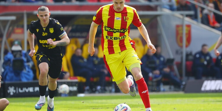 22.03.2026. Kielce. Mecz 26. kolejki piłkarskiej PKO BP Ekstraklasy: Arka Gdynia – Korona Kielce / Fot. Wiktor Taszłow - Radio Kielce