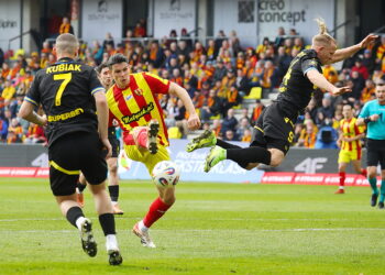 22.03.2026. Kielce. Mecz 26. kolejki piłkarskiej PKO BP Ekstraklasy: Arka Gdynia – Korona Kielce / Fot. Wiktor Taszłow - Radio Kielce