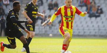 22.03.2026. Kielce. Mecz 26. kolejki piłkarskiej PKO BP Ekstraklasy: Arka Gdynia – Korona Kielce / Fot. Wiktor Taszłow - Radio Kielce