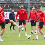 25.03.2026. Kielce. Trening Korony Kielce / Fot. Wiktor Taszłow - Radio Kielce