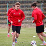 25.03.2026. Kielce. Trening Korony Kielce / Fot. Wiktor Taszłow - Radio Kielce