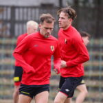 25.03.2026. Kielce. Trening Korony Kielce / Fot. Wiktor Taszłow - Radio Kielce