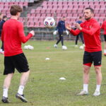 25.03.2026. Kielce. Trening Korony Kielce / Fot. Wiktor Taszłow - Radio Kielce
