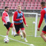 25.03.2026. Kielce. Trening Korony Kielce / Fot. Wiktor Taszłow - Radio Kielce