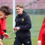 25.03.2026. Kielce. Trening Korony Kielce / Fot. Wiktor Taszłow - Radio Kielce