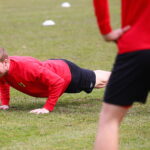 25.03.2026. Kielce. Trening Korony Kielce / Fot. Wiktor Taszłow - Radio Kielce