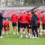 25.03.2026. Kielce. Trening Korony Kielce / Fot. Wiktor Taszłow - Radio Kielce