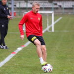 25.03.2026. Kielce. Trening Korony Kielce / Fot. Wiktor Taszłow - Radio Kielce