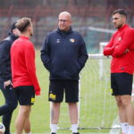 25.03.2026. Kielce. Trening Korony Kielce / Fot. Wiktor Taszłow - Radio Kielce