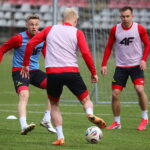 25.03.2026. Kielce. Trening Korony Kielce / Fot. Wiktor Taszłow - Radio Kielce