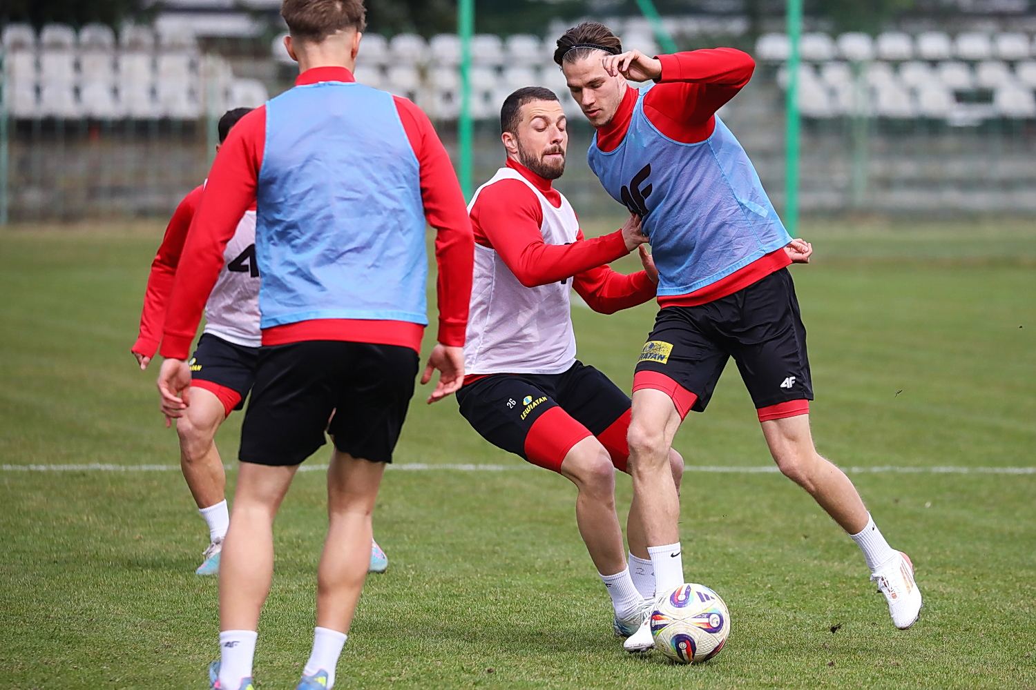 Kielce. Trening Korony Kielce