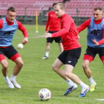 25.03.2026. Kielce. Trening Korony Kielce / Fot. Wiktor Taszłow - Radio Kielce