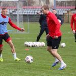 25.03.2026. Kielce. Trening Korony Kielce / Fot. Wiktor Taszłow - Radio Kielce