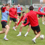 25.03.2026. Kielce. Trening Korony Kielce / Fot. Wiktor Taszłow - Radio Kielce