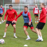25.03.2026. Kielce. Trening Korony Kielce / Fot. Wiktor Taszłow - Radio Kielce