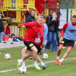 25.03.2026. Kielce. Trening Korony Kielce / Fot. Wiktor Taszłow - Radio Kielce