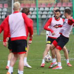 25.03.2026. Kielce. Trening Korony Kielce / Fot. Wiktor Taszłow - Radio Kielce