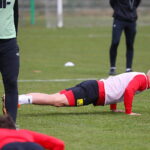 25.03.2026. Kielce. Trening Korony Kielce / Fot. Wiktor Taszłow - Radio Kielce