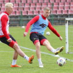 25.03.2026. Kielce. Trening Korony Kielce / Fot. Wiktor Taszłow - Radio Kielce