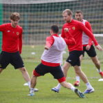 25.03.2026. Kielce. Trening Korony Kielce / Fot. Wiktor Taszłow - Radio Kielce