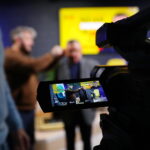 Audycja „Dzień dobry to ja! Rozmowy inne niż wszystkie w Radiu Kielce”. Ksiądz doktor Jerzy Karbownik / Fot. Wiktor Taszłow – Radio Kielce