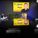 Audycja „Dzień dobry to ja! Rozmowy inne niż wszystkie w Radiu Kielce”. Ksiądz doktor Jerzy Karbownik / Fot. Wiktor Taszłow – Radio Kielce