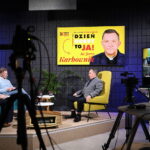 Audycja „Dzień dobry to ja! Rozmowy inne niż wszystkie w Radiu Kielce”. Ksiądz doktor Jerzy Karbownik / Fot. Wiktor Taszłow – Radio Kielce