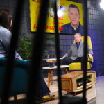 Audycja „Dzień dobry to ja! Rozmowy inne niż wszystkie w Radiu Kielce”. Ksiądz doktor Jerzy Karbownik / Fot. Wiktor Taszłow – Radio Kielce