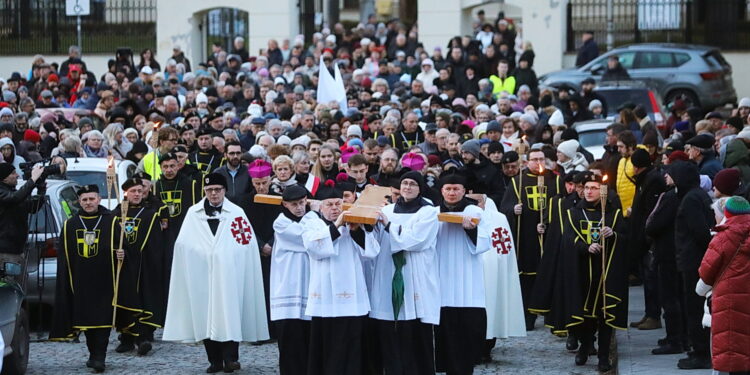 Ulicami miasta przeszła Droga Krzyżowa