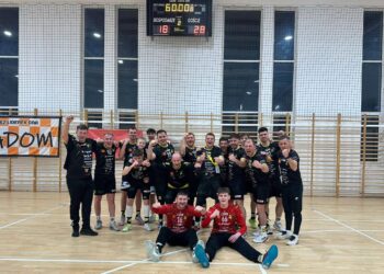 11.03.2026. Radom. Mecz grupy C I ligi piłkarzy ręcznych. Lider Radom - KSSPR Końskie / Fot. KSSPR Końskie - Facebook