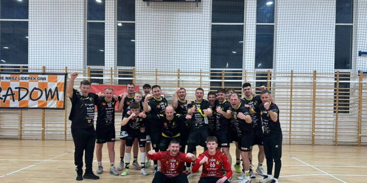 11.03.2026. Radom. Mecz grupy C I ligi piłkarzy ręcznych. Lider Radom - KSSPR Końskie / Fot. KSSPR Końskie - Facebook