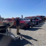 18.03.2026. Sandomierz. Przekazanie nowoczesnego sprzętu ratunkowego, zakupionego w ramach Programu Ochrony Ludności i Obrony Cywilnej, strażakom z OSP z powiatu sandomierskiego / Fot. Grażyna Szlęzak-Wójcik – Radio Kielce