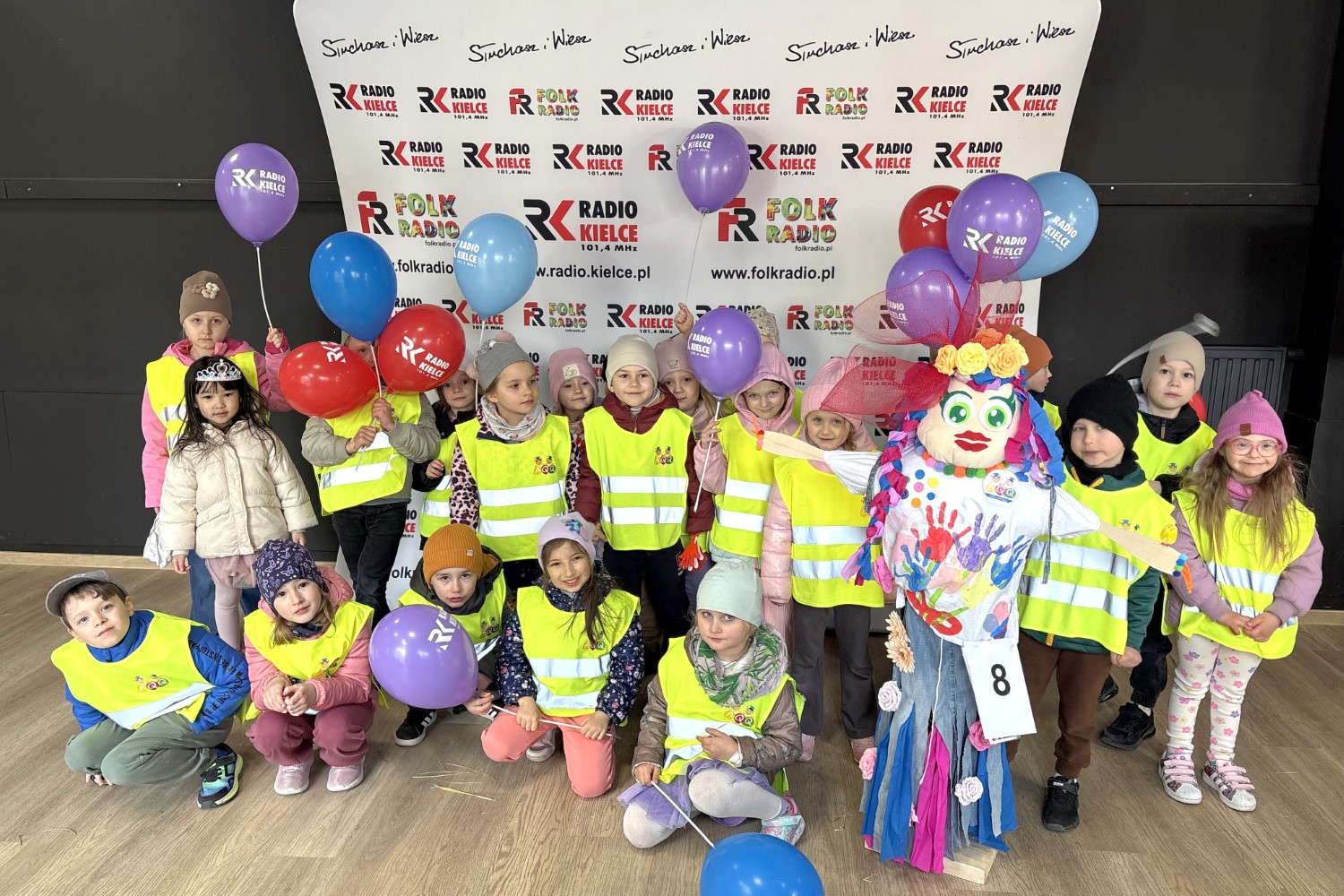 Radio Kielce. XV Konkurs na Najpiękniejszą Marzannę / źródło: Radio Kielce