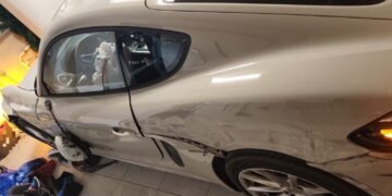 Nietrzeźwy sprawca kolizji w rękach policji