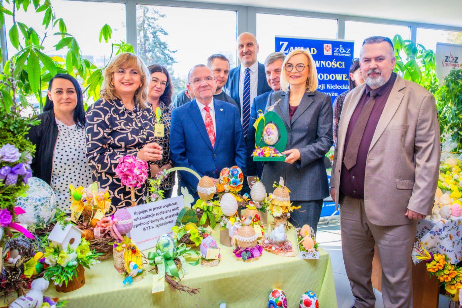 Wielkanocne dekoracje w urzędzie