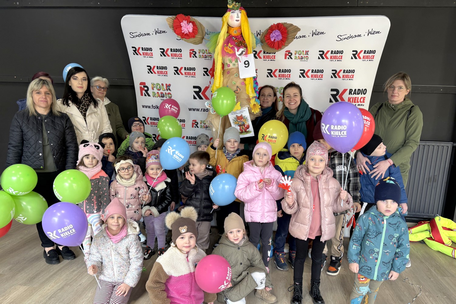 Radio Kielce. XV Konkurs na Najpiękniejszą Marzannę / źródło: Radio Kielce